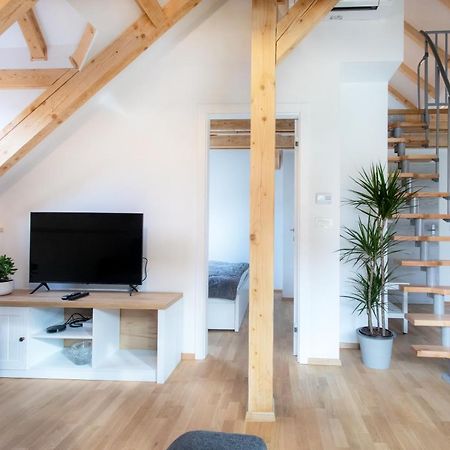 Bright & Spacious Loft In The Heart Of Old Town Ljubljana Bagian luar foto