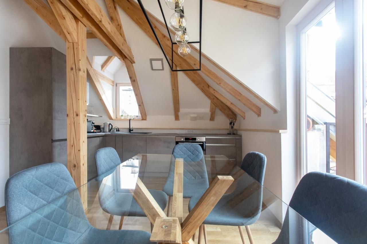 Bright & Spacious Loft In The Heart Of Old Town Ljubljana Bagian luar foto