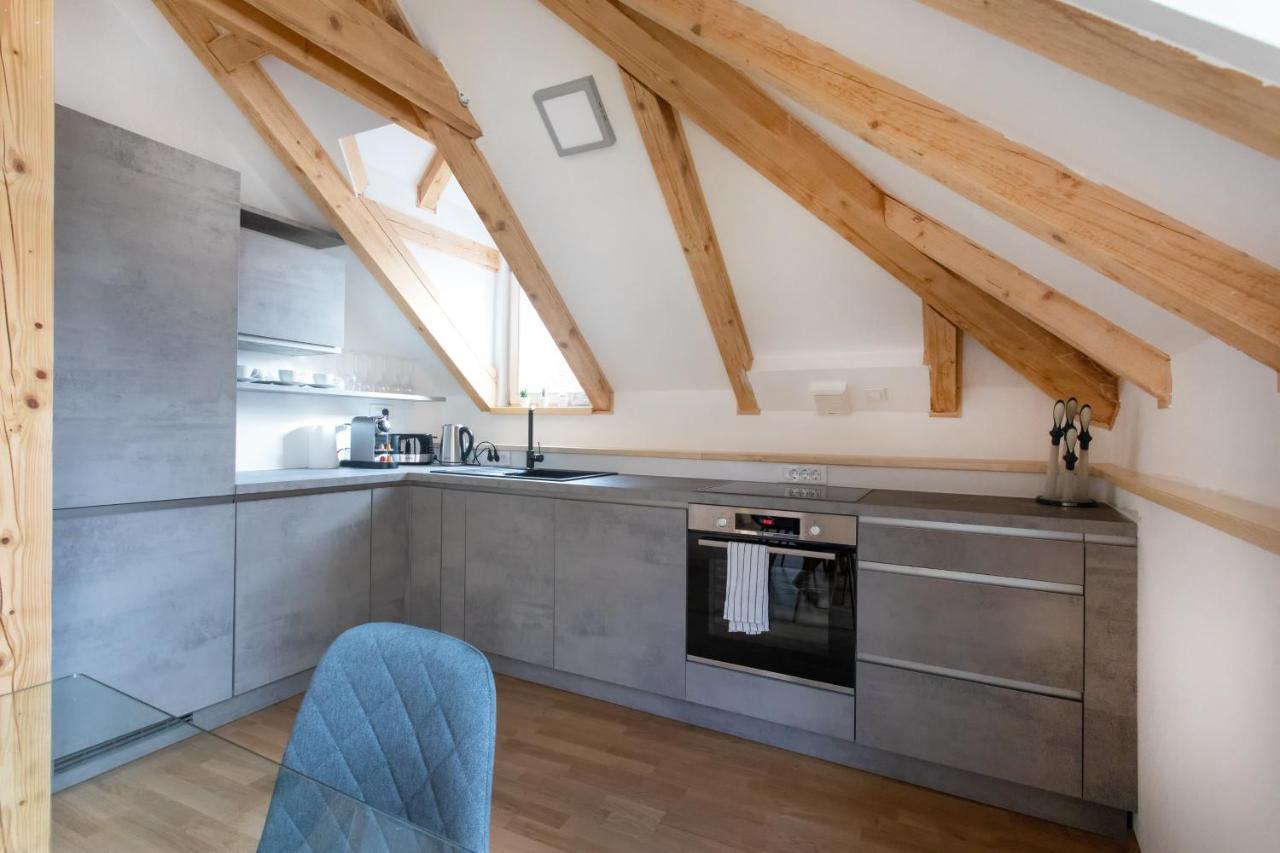 Bright & Spacious Loft In The Heart Of Old Town Ljubljana Bagian luar foto